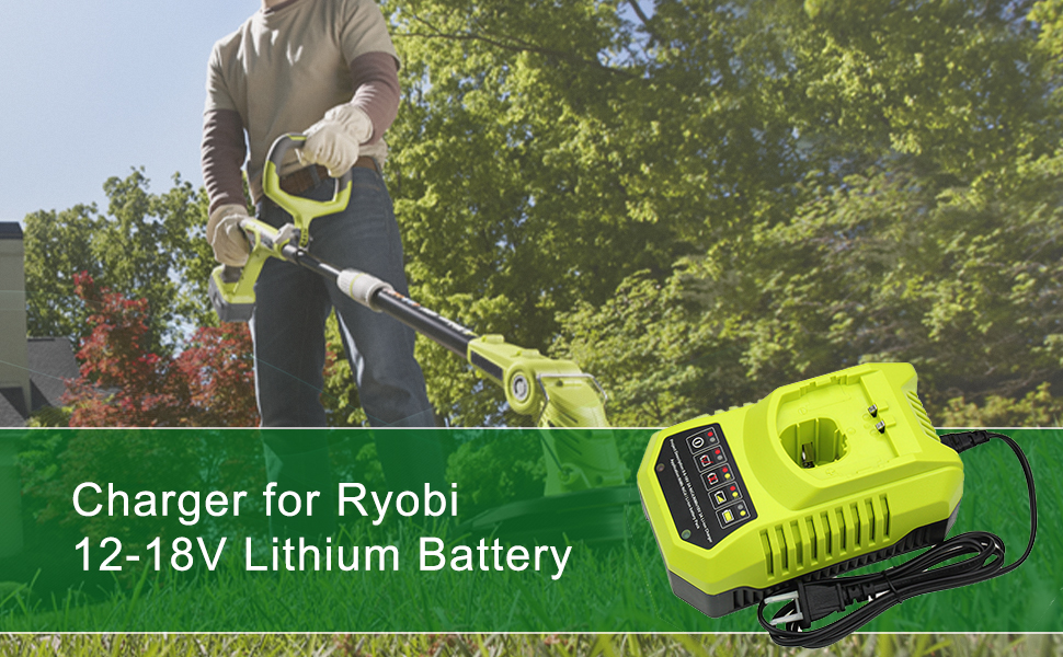 Para cargador de batería ryobi