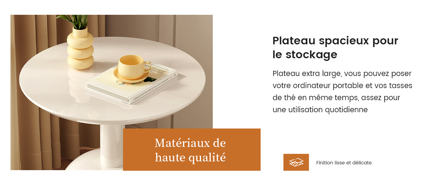 Table d'appoint Ronde 3