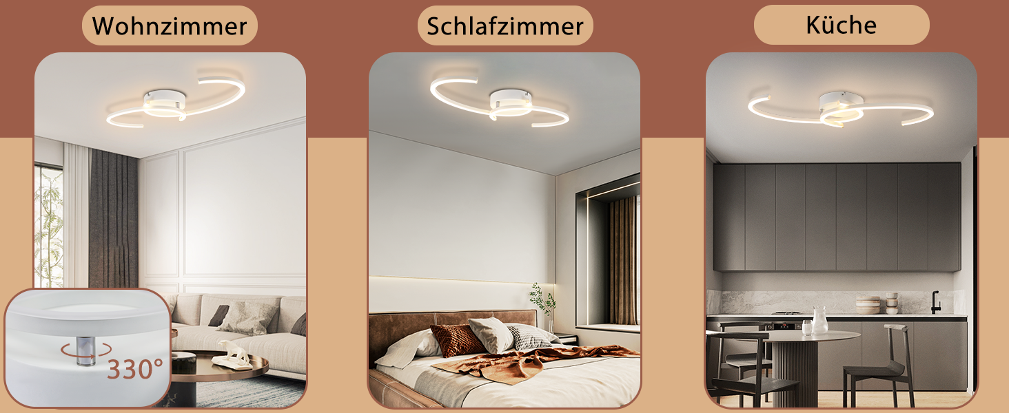 Plafonnier LED 