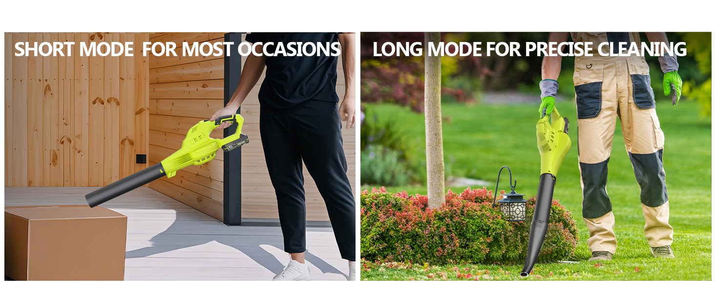 Nawoefii Souffleur Batterie 24V, Souffleur De Feuilles Sans Fil Avec Batterie Et Chargeur, Electrique Pour Jardins, 240 Km/h, 5 Vitesse, Portable, Léger, 2kg, Pour Cour, Pelouse, Jardin, Parkside