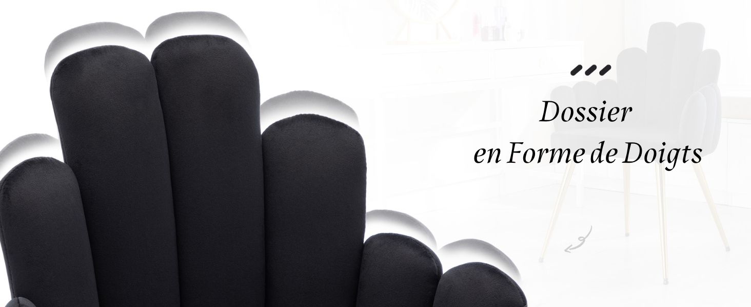 chaise de salle à manger lot de 2