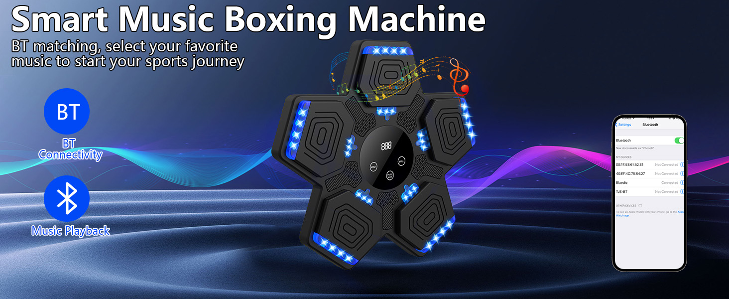  Machine Boxe Musicale