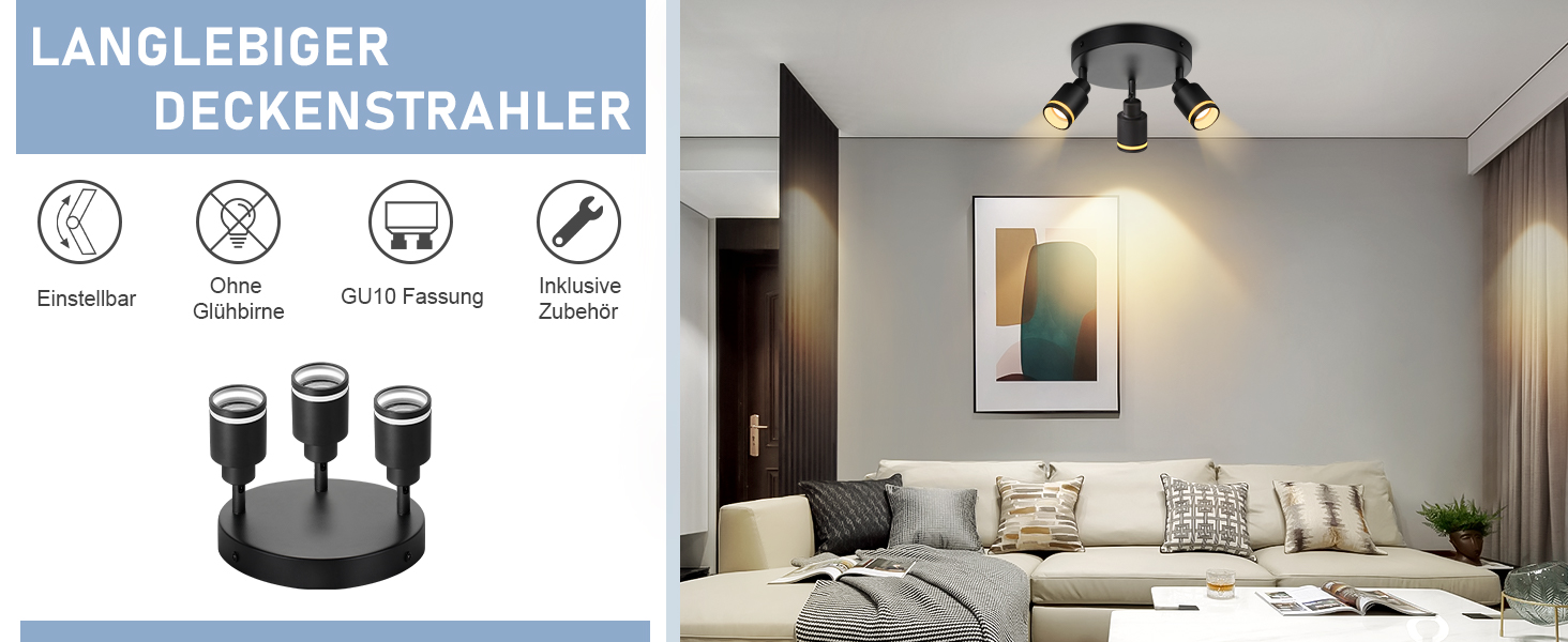 modern deckenstrahler