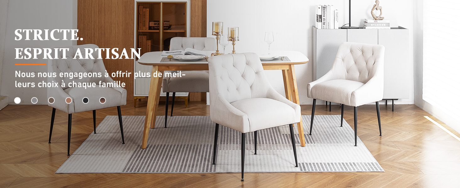 Lot de 2 Chaises de Salle à Manger,Lot de 4 Chaises de Salle à Manger,Lot de 6