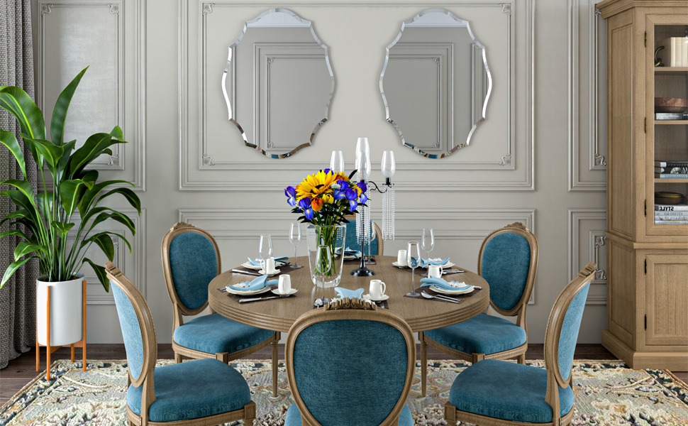 Specchio da parete Oggetto Decorativo Per Pareti decorativo soggiorno, bagno, specchio per il trucco