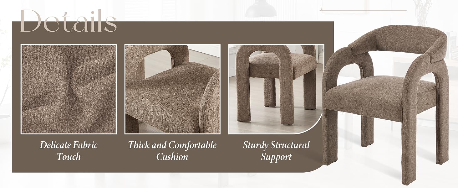 Brown wood furniture assembly or installation guide showing different components and mounting details in a step-by-step layout.