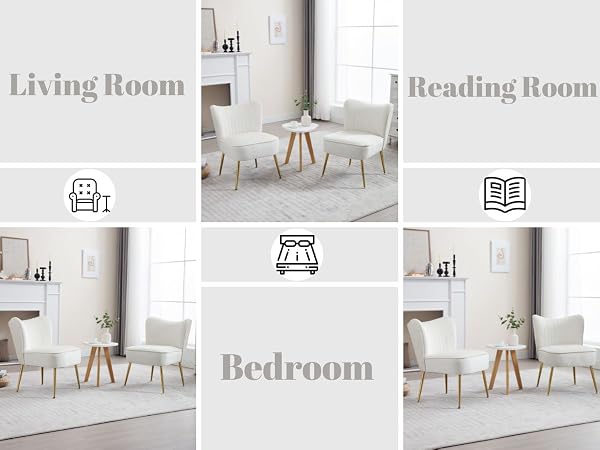 chaise dore