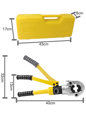 Crimping pliers TH 16 TH 20 TH 26 TH 32
