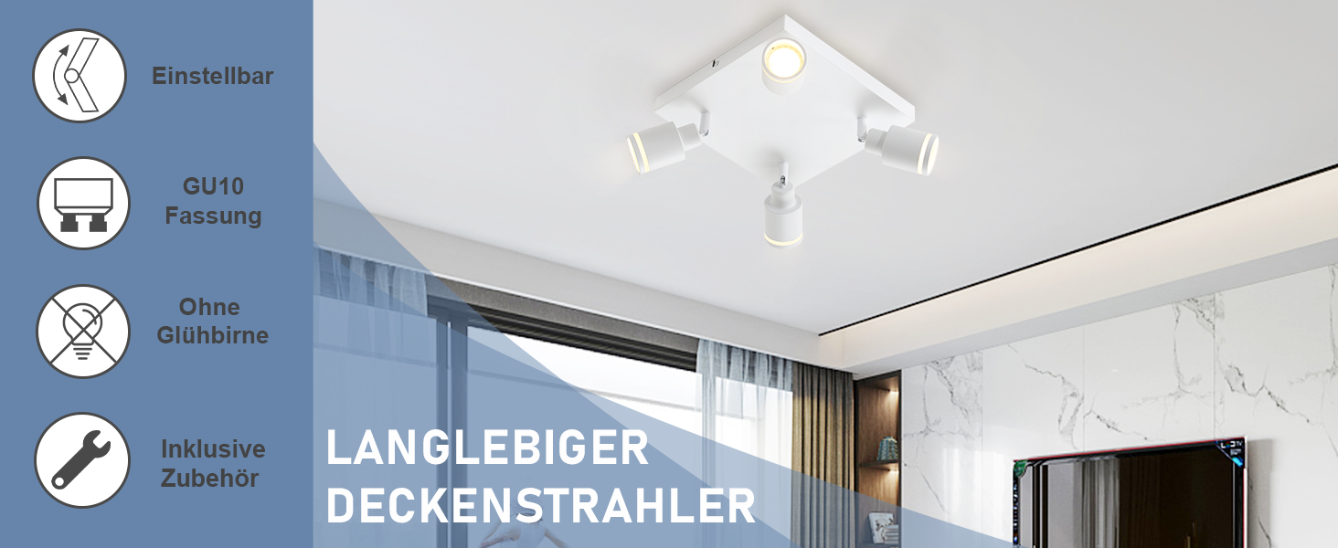 modern deckenstrahler