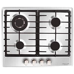 Gas hob four burner