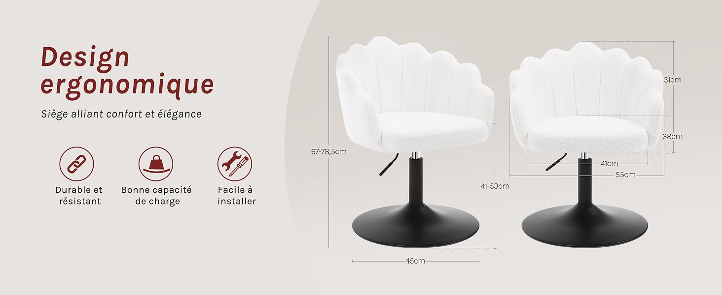 Chaise de Coiffeuse