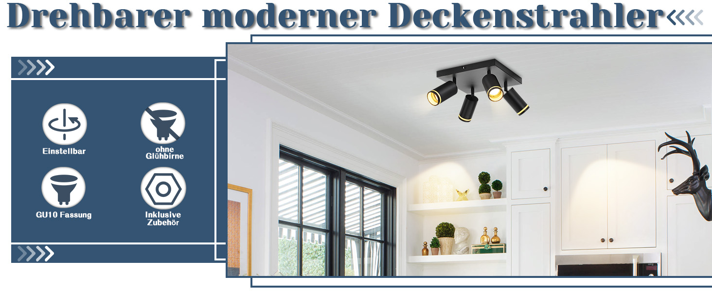 modern deckenstrahler