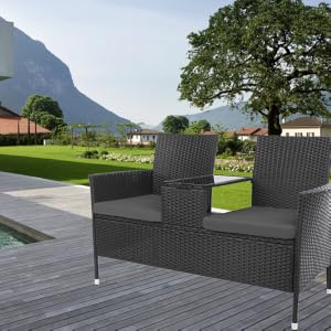 Banc de jardin exterieur