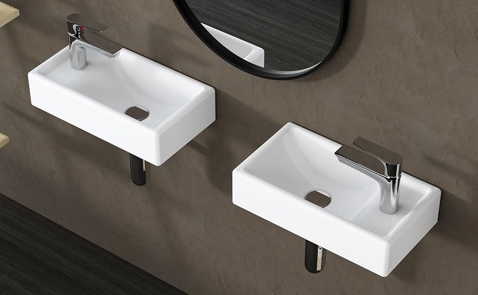 Wall Hung Bathroom Sink 