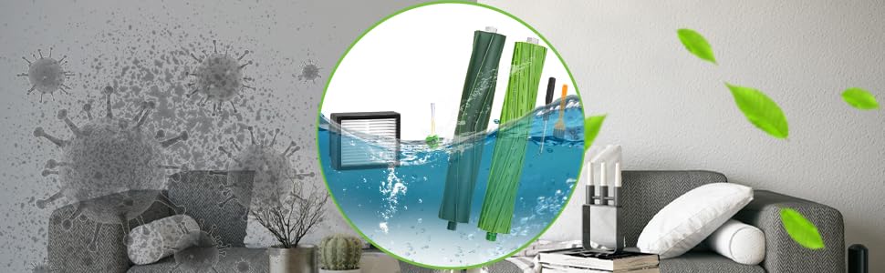 Pièces accessoires de Remplacement aspirateur pour iRobot Roomba