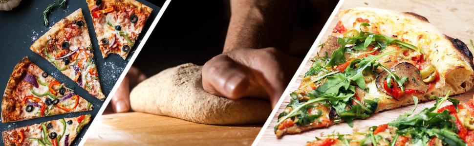 Pizzaschieber aus Edelstahl