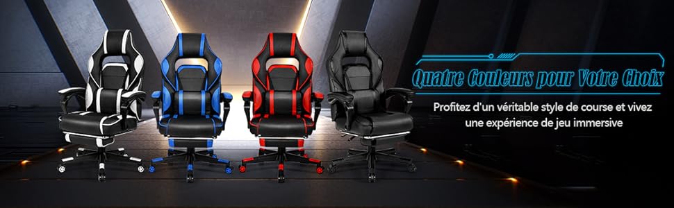 Chaise Gaming Cuir PVC