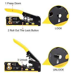 Pince à Sertir RJ45