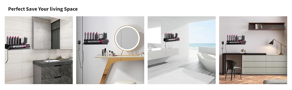 Dyson Airwrap holder stand organizer