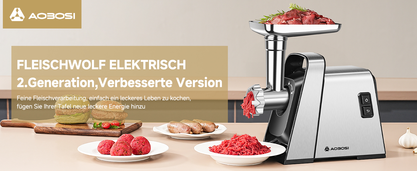 Fleischwolf elektrisch