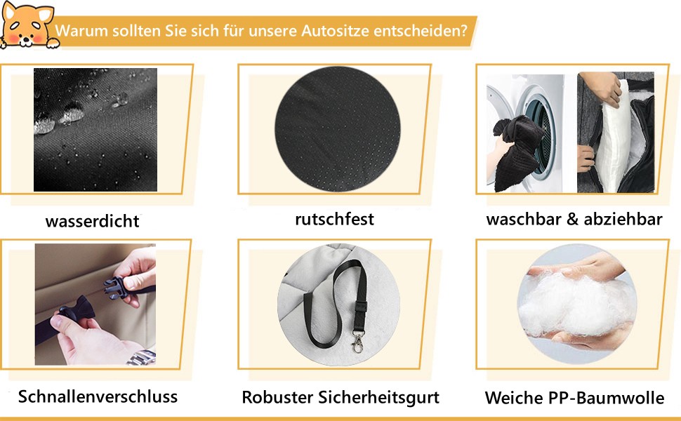 hund auto hundekorb hunde autositz für hunde hundebett hund hundeautositz rückbank dog car seat