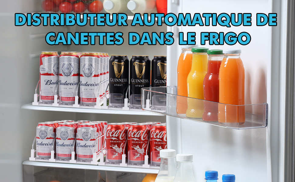 range canette pour frigo