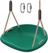 SELEWARE Balançoire d'extérieur pour enfants – Planche à bascule d'intérrieur adulte réglable en hauteur