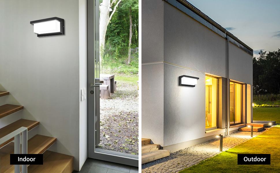 exterieur led luminaire lampe murale jardin de lumiere eclairage etanche ip65 luminaires extérieur