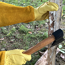 guantes de jardinería de manga larga