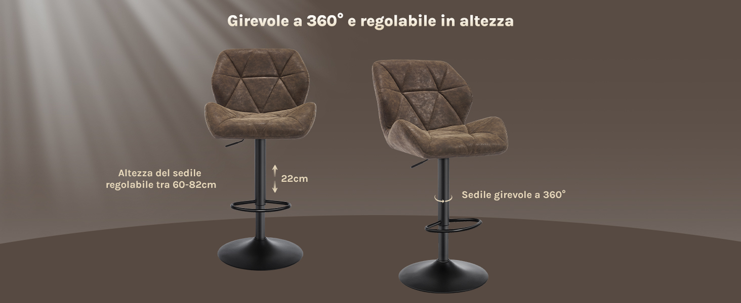 Sgabello da bar