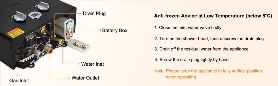 gas hot water heater