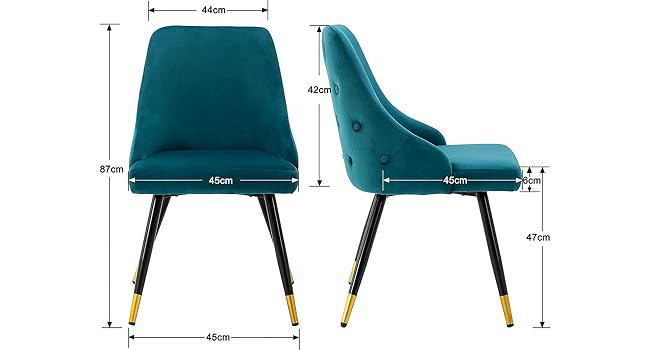 lot de 2 chaise salle à manger