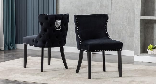 chaise velours