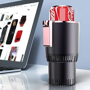 Chauffe-tasses intelligent 2 en 1 à commande tactile pour voiture