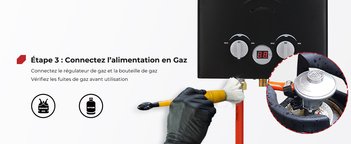 Raccordement au gaz
