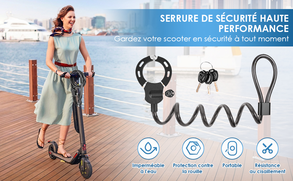 candado para patinete eléctrico