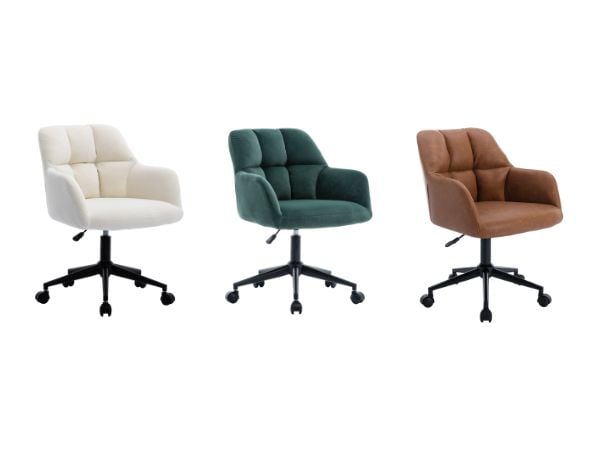 chaise bureau velour