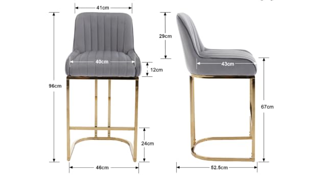 les tabourets de bar [unused0] et dorés