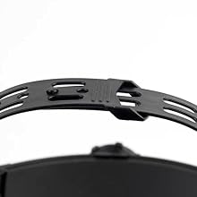 Breathable helmet clip