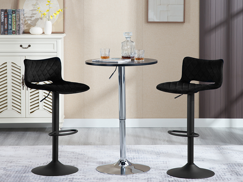 WOLTU Tabouret de Bar Pivotant. Tabouret Bar Réglable en Hauteur