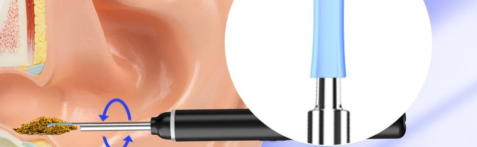 earwax cleaning camera with light