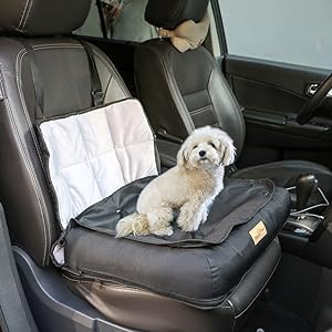 Hunde Autositz für kleine Hunde, 3-in-1 Hundesitz Auto Rückbank