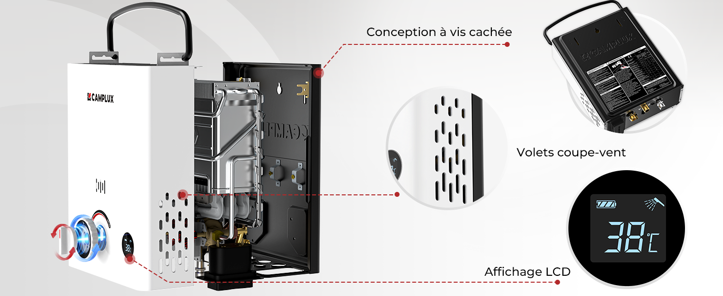 gas water heater camplux chauffe eua ga