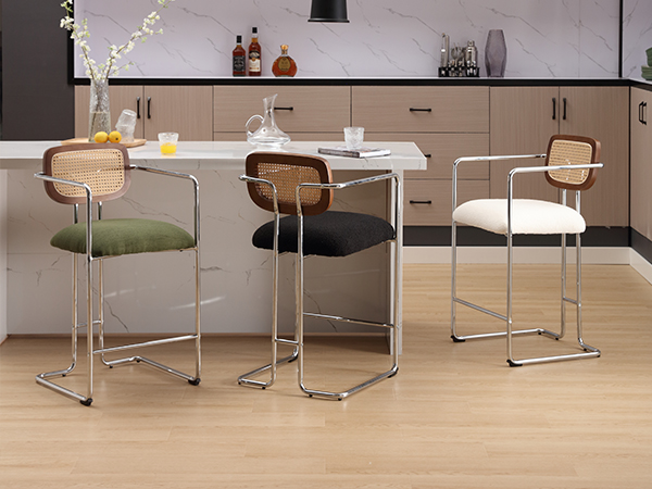 lot de 2 chaise bar haute 