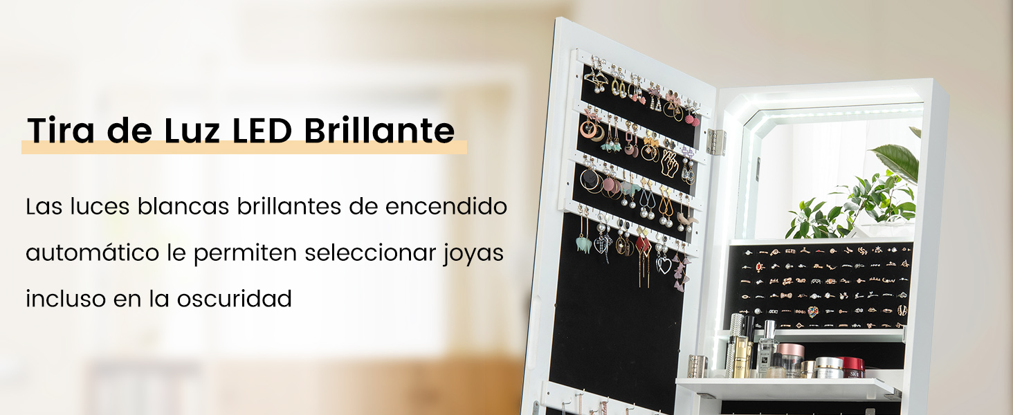Armario para Joyas con Espejo