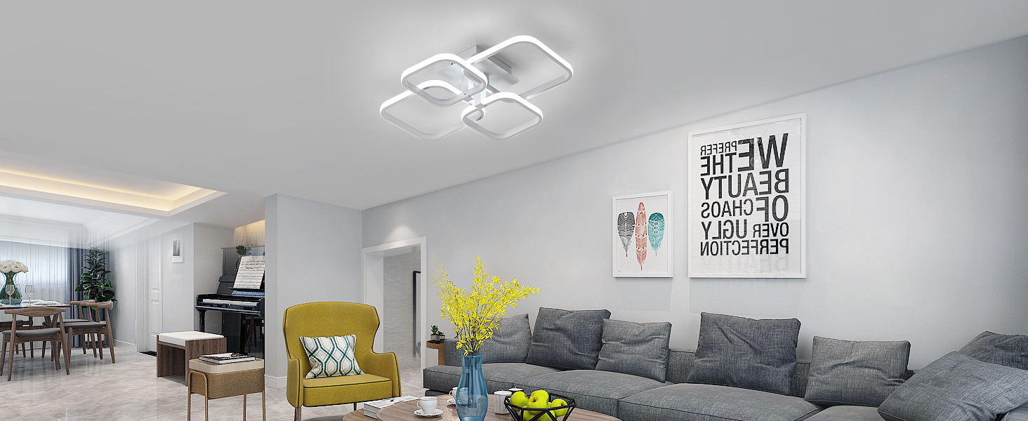 plafoniera LED moderna