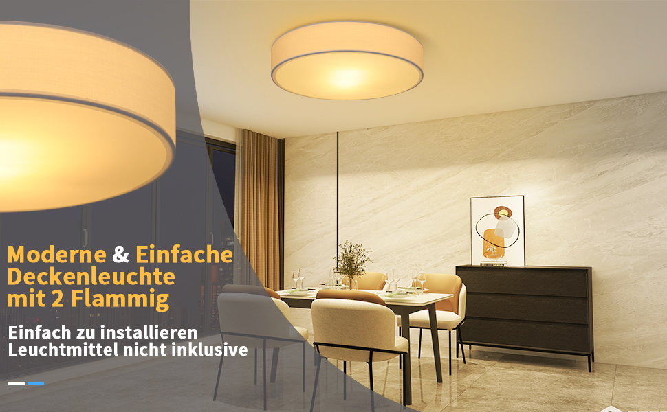 Deckenleuchte Rund