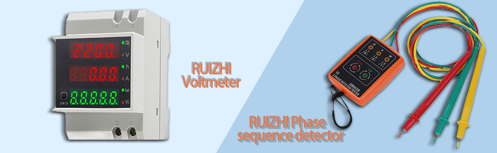 Voltmeter, Drehstrom-Phasenfolgetester