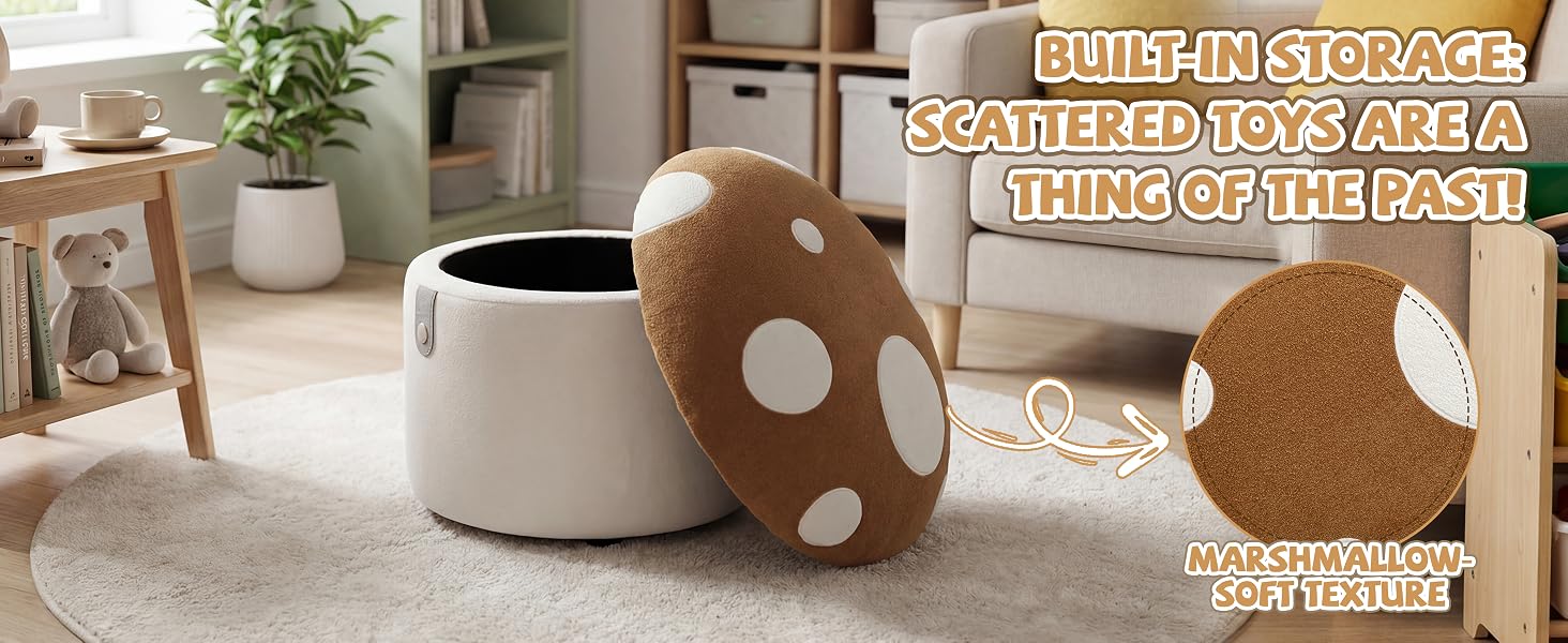 Text reads 'SWEET DREAMS ARE A' and 'DREAM CATCHER'. Two brown plush animal-shaped decorative objects displayed on wooden furniture in a bright, minimalist bedroom setting.