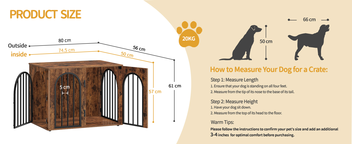 Cage pour chiens